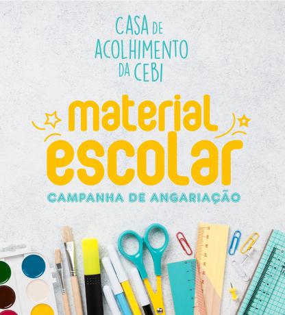 Campanha de Angariação de Material Escolar